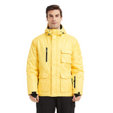 MARKERWAY Men's Snow Skiing Jacket Hooded Waterproof Winter Coat